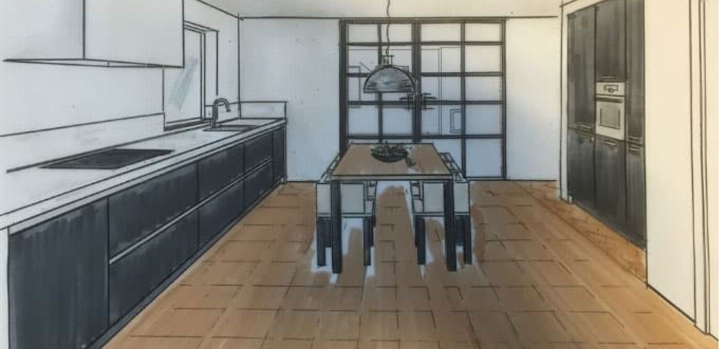 Stap binnen in uw nieuwe keuken met onze 3D Living Wall